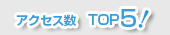 アクセス数TOP5の賃貸物件